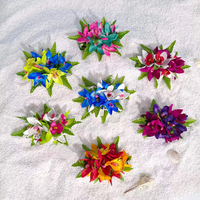 Barrette à cheveux orchidée artificielle KN-hc057, épingle à cheveux décorative pour femmes, pince à cheveux florale, Barrette à fleurs, accessoires pour cheveux, nouvelle collection