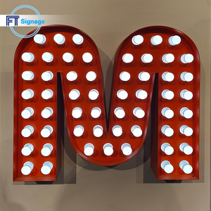 Lettre lumineuse géante personnalisée alimentée par courant alternatif, étanche IP65, pour les décorations de fête, de <span class=keywords><strong>mariage</strong></span> et de bébé - Product Image 1