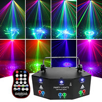 Projecteur LED RGBW Disco Star pour Noël, faisceau lumineux, projecteur IP33 DMX512 pour scène, KTV, DJ, bar, boîte de nuit, parc à thème