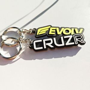 Porte-clés Anime Personnalisés Promotionnels Très Demandés en PVC Imprimé UV – Cadeaux en Caoutchouc en Gros - Product Image 1