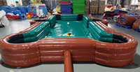 Mesa de Billar Inflable Grande, Mesa de Billar, Cancha de Fútbol, Mesa de Snookball, Mesa de Fútbol, Juego Deportivo para Eventos