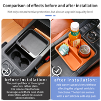 Boîte de rangement coulissante en ABS pour accoudoir de voiture, organisateur de console centrale, compatible avec Haval H9 2ème génération, pièces de garniture intérieure