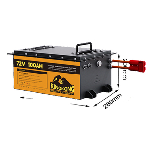 Batterie au lithium Kingkongbattery OEM LifeP04 72V 100Ah pour voiturettes de golf avec 8000 cycles et garantie de 5 ans - Product Image 1