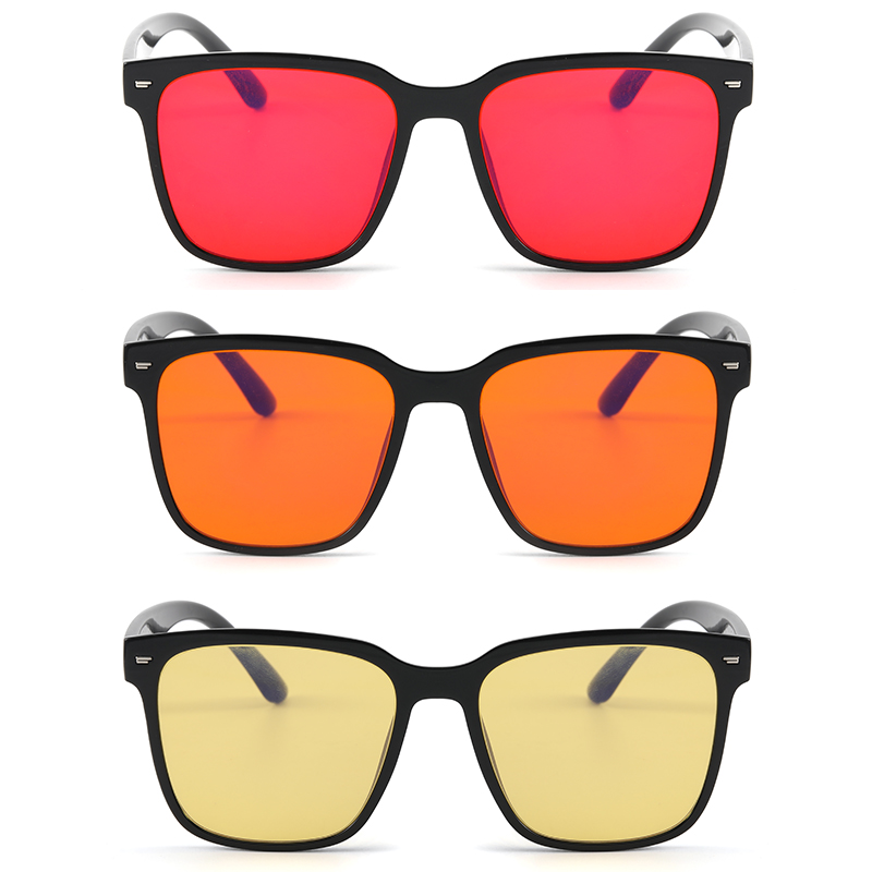 orange blue light blocking glasses