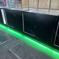 Vitrine de fournitures de vitrine de magasin de fumée vitrine avec tiroirs Dispensary présentoir de tabac vitrine moderne