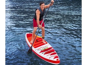 Bestway 65343 Hydro-Force Aqua Cruise Tech Ensemble de <span class=keywords><strong>paddle</strong></span> <span class=keywords><strong>gonflable</strong></span> tout-terrain écologique 3,81 m X 76 cm X 15 cm - Product Image 2