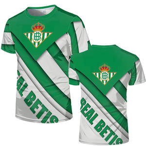 Vente De Gros Impression En 3D T-shirt Manches Courtes Sublimation Respirant Maillot De Football Sport T-shirts - Product Image 1