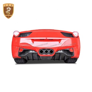 Diffuseur arrière en fibre de carbone sèche de style OEM pour <span class=keywords><strong>Ferrari</strong></span> <span class=keywords><strong>458</strong></span> <span class=keywords><strong>Italia</strong></span> Speciale Spider - Product Image 2