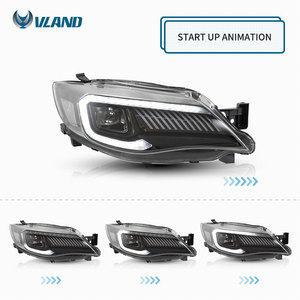 Faro Delantero VLAND de Fábrica con Luces DRL Secuenciales y de Bienvenida para <span class=keywords><strong>Subaru</strong></span> <span class=keywords><strong>Impreza</strong></span> WRX de Tercera Generación (GE/GV/GH/GR) 2008-<span class=keywords><strong>2011</strong></span> - Product Image 4