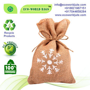 Jute Christmas <b>Bags</b> Eco Friendly Jute Xmas <b>Bags</b> Manufacturers Suppliers & Exporters in India Gift <b>Bag</b> Kolkata West Bengal - Product Image 5