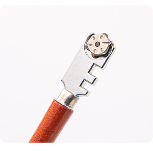 ROKFORT <span class=keywords><strong>Coupe</strong></span>-verre professionnel industriel pour carreaux de verre 130 mm à pointe <span class=keywords><strong>diamant</strong></span>ée, couteau à verre à angle de 45 degrés, épaisseur de <span class=keywords><strong>coupe</strong></span> 6-12 mm - Product Image 3