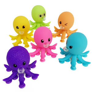 Emoción noctilucente silicona pulpo alivio del estrés bolas juguetes liberar presión juguetes para aliviar la ansiedad relajante - Product Image 1