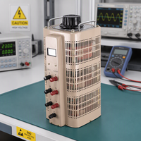 Transformateur de tension variable triphasé en cuivre TSGC2-3KVA 3KVA CA 0~380V 50Hz