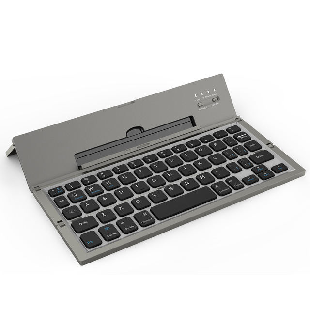 Guangdong 78-Keys ABS Foldable Wireless Keyboard BT IOS for Scissor Operation English Projection Style Full Size Desktop New