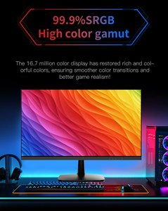 จอคอมพิวเตอร์ LED 21.5 22 23.8 24นิ้ว27นิ้ว1K 2K 4K 75Hz 144hz 165Hz 240Hz พร้อมช่องโฮสต์ NUC-PC ติดตั้ง <span class=keywords><strong>VESA</strong></span> - Product Image 4