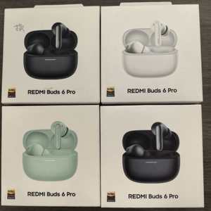Écouteurs intra-auriculaires Redmi Buds <span class=keywords><strong>6</strong></span> Pro avec annulation active du bruit, affichage numérique de l'indicateur de batterie - Product Image 1