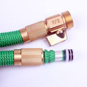 Manguera de jardín con válvula de 25 pies y diseño telescópico de 200 pies para lavado de autos comercial - Product Image 5