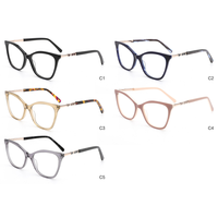 BONA-Lunettes unisexes en feuille à motif de caoutchouc, fabricant de lunettes à monture complète optique en acétate