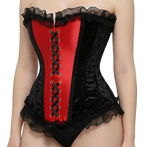 เสื้อครอปสไตล์โกธิคสำหรับผู้หญิง, เสื้อสไตล์วินเทจสตีมพังก์ - Product Image 1