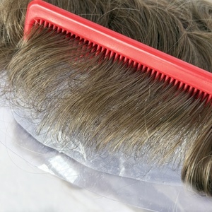 วิกผมผู้ชายแบบเต็มศีรษะ วัสดุ PU คุณภาพดี ทรงลอนธรรมชาติ ผมแท้  ราคาดีที่สุด คุณภาพเยี่ยม # 7ASH - Product Image 2