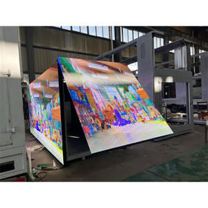 Nouveau design P4 LED Billboard Truck Body 3 Sides LED Boîte publicitaire Diesel Transmission manuelle en vente aux États-Unis - Product Image 1