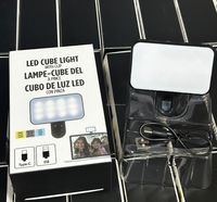 Anneau lumineux LED portable pour selfie, lumière d'appoint pour téléphone portable, flash de beauté, lumière brillante pour caméra de téléphone