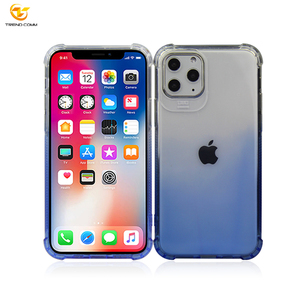 Custodia per telefono Anti-caduta con guscio in TPU morbido sfumato trasparente per <span class=keywords><strong>iPhone</strong></span> <span class=keywords><strong>11</strong></span> <span class=keywords><strong>Pro</strong></span> - Product Image 3