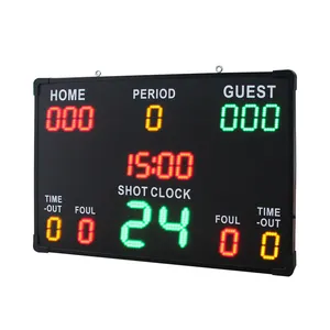 CHEETIE CP043 Precio de fábrica Gametime Scoreboard Escuela secundaria Gimnasia Digital Deportes múltiples LED Scoreboard