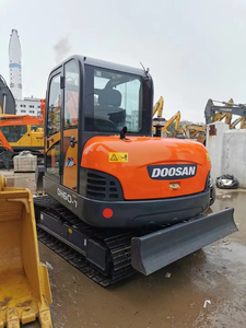 Mini pelle hydraulique Kate YAGUAN CONSTRUCTION, modèle DH60-7, 6 tonnes, utilisée pour les travaux de terrassement, compatible avec Doosan DEVELON DX225, DX60E, DH60BC, DH60-7, DX60E-9C, DX55, excavatrice de 6 tonnes - Product Image 6