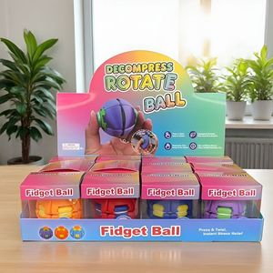 Bola Giratoria Impresa en 3D con Luces, Juguete Giratorio Luminoso y Colorido, Regalo de Cumpleaños para Niños, Recompensa para el Aula, Coleccionable, Sorpresa - Product Image 2