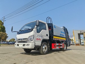 FotonXiaokaZhixing3underground - Camion compacteur de déchets pour garage, idéal pour la collecte de déchets dans les centres commerciaux et les communautés résidentielles - Product Image 3