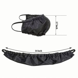 Bonnet de nuit pour homme à double couche réglable pour protéger la barbe et les poils du visage, cadeau de Noël pour papa - Product Image 2