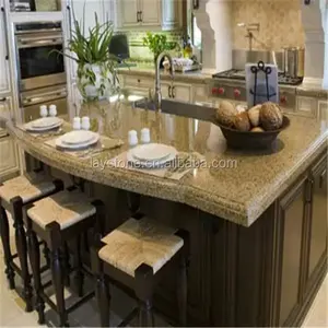 Wunderschön gestaltete Küchen arbeits platten aus Naturstein granit