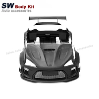 Kit carrosserie large style robot GT86 BRZ pour Toyota GT86 86 BRZ – Amélioration et modification du pare-chocs avant, kit de performance pour pièces automobiles