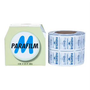 ฟิล์มปาราฟิล์ม เอ็ม สำหรับห้องปฏิบัติการ ขนาด 4 นิ้ว x 125 ฟุต ม้วน ฟิล์มกันน้ำสำหรับปิดผนึก ใช้ในห้องปฏิบัติการ - Product Image 5
