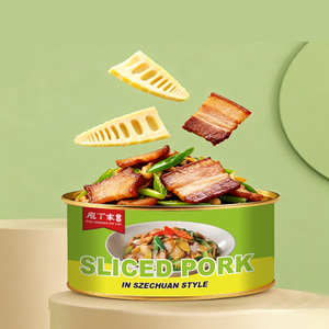 Cao Protein Cao Cấp Cắt Lát Thịt Lợn Đóng Hộp Bữa Trưa Thịt Số Lượng Lớn Có Thể Sẵn Sàng Để Ăn Cho Nhà Hàng Cắm Trại OEM - Product Image 4