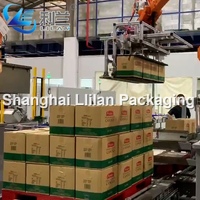 Palettiseur robotisé automatique pour cartons/boîtes/bouteilles, vêtements, emballage électrique haute vitesse, robot palettiseur