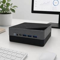 Mini PC Dual LAN and Dual HD display Intel Haswell i3 Low Power Software routing mini pc for Gateway Light Office Signage