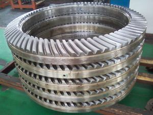 20crmnti Acero de bajo carbono Forja Engranaje de corona grande Engranaje cónico espiral grande - Product Image 6