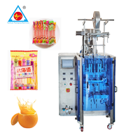 Machine d'emballage automatique de bâtonnets de jus longs, machine de remplissage de liquides pour jus de forme irrégulière à coins arrondis