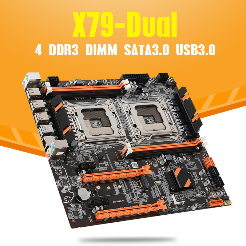 X79 Server Motherboard Dual CPU for Gaming - LGA 2011 V2