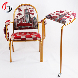 كرسي صلاة إسلامي قابل للتكديس مع طاولة صغيرة كهدية للقرآن - Product Image 5