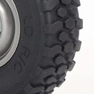 Ricambi in scala 1/16 4 pezzi pneumatici per ruote WPL B14 B24 C14 auto da corsa pneumatici - Product Image 2