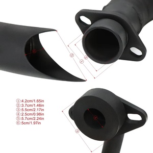 ชุดท่อไอเสียพร้อมปลายเก็บเสียงสำหรับ <span class=keywords><strong>Yamaha</strong></span> V Star <span class=keywords><strong>1100</strong></span> <span class=keywords><strong>Dragstar</strong></span> XVS1100 - Product Image 3