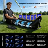 Système de récupération par compression d'air séquentiel, bottes de compression professionnelles pour les jambes entières, pour la relaxation musculaire