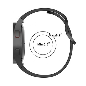 <span class=keywords><strong>Correa</strong></span> de silicona para Samsung <span class=keywords><strong>Galaxy</strong></span> Watch5 pro <span class=keywords><strong>Galaxy</strong></span> <span class=keywords><strong>Watch</strong></span> <span class=keywords><strong>4</strong></span>, pulsera clásica para Samsung <span class=keywords><strong>Galaxy</strong></span> watch3, <span class=keywords><strong>correa</strong></span> de 41mm y 20mm - Product Image 5