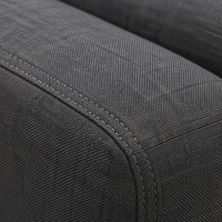 Canapé modulaire moderne en tissu, fauteuil de réception commercial pour hall d'hôtel