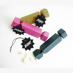 Boîte de craquelins de Noël <span class=keywords><strong>BAM</strong></span> POP POW personnalisée avec jouets, ensemble de craquelins de Noël - Product Image 2
