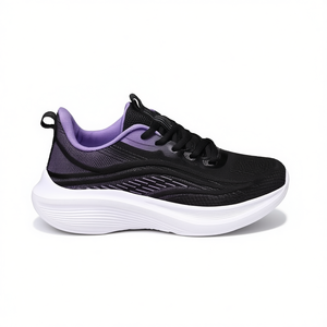 Zapatillas Deportivas Casuales para Estudiantes de Secundaria, Parte Superior de Malla, Suela de EVA, Transpirables, para Todas las Temporadas, Punta Redonda, Estilo con Cordones - Product Image 1