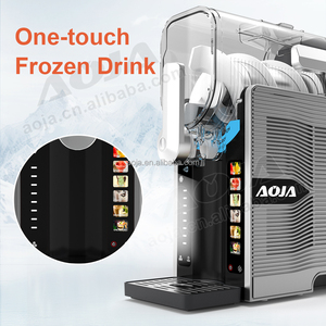 AOJA No se necesita hielo Máquina para hacer granizados mágicos con función de autolimpieza <span class=keywords><strong>Mini</strong></span> máquina para hacer helados para fiestas infantiles Use Slushy Maker - Product Image 4